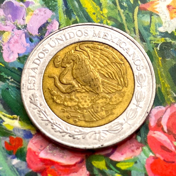 2008 Mexican $2 Pesos Coin - Picture 2 of 2
